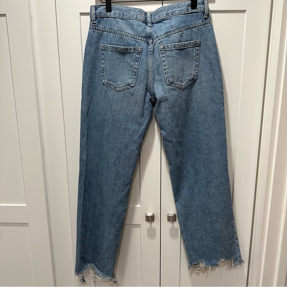 We The Free Maggie Mid-Rise Straight-Leg Jeans Size 26 - Picture 10 of 12